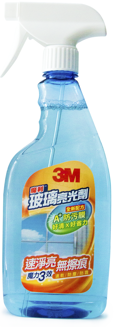 3M 玻璃清潔亮光劑